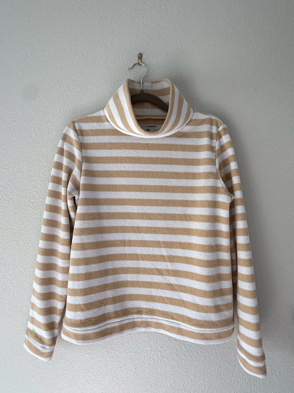 Dudley Stephens Park Slope Striped Fleece Pullover M
